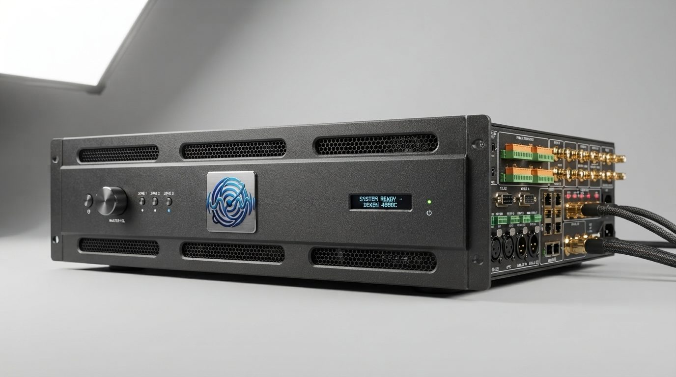 Rack-mounted audio processor
